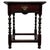 Antique English Bobbin-Turned Oak Side Table, 1800s For Sale - Image 4 of 12