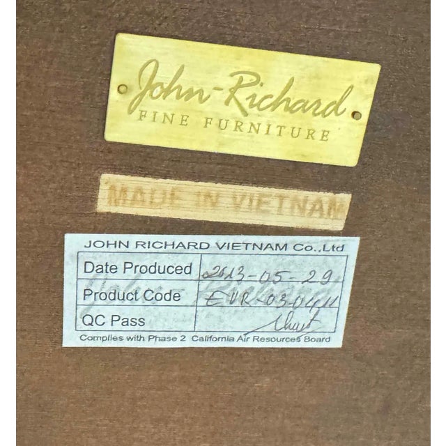 Early 21st Century John Richard Louis XVI Marble Top Side Table For Sale - Image 5 of 5