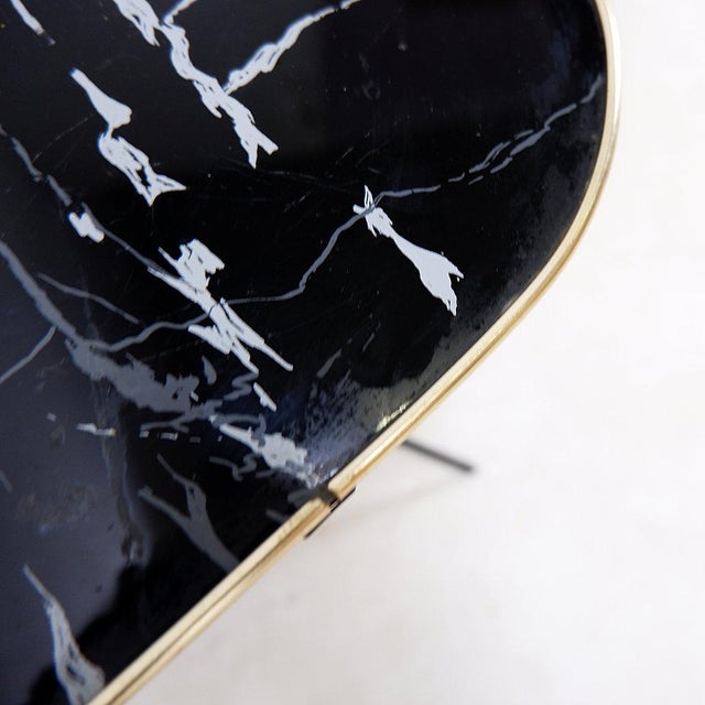 Metal Atomic Expo Tripod Tables from Erdal, 1950s, Set of 2 For Sale - Image 7 of 16