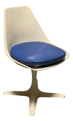 1960s Mid-Century Tulip Side Chair Model 115 by Maurice Burke for Arkana