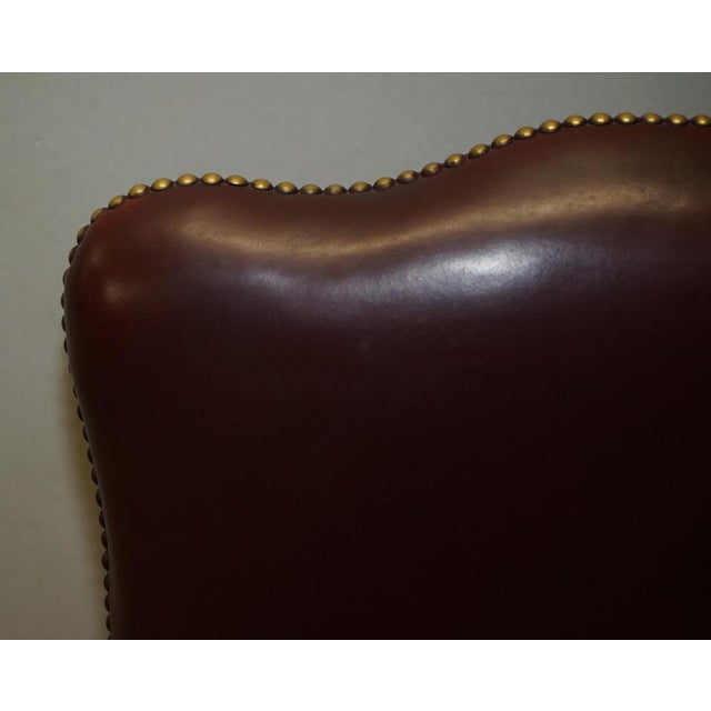 Animal Skin Leather Spencer House Desk Chair For Sale - Image 7 of 18
