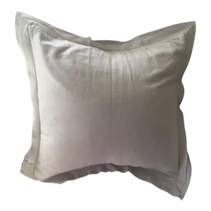 Crate and Barrel Bianca Euro Pillow Shams New