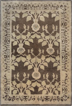Mansour Fine Handwoven Arts&Crafts Voysey Rug - 6' X 9'11"