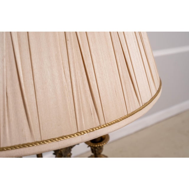 1990s Maitland Smith French Empire French Bouillotte Lamp For Sale In Philadelphia - Image 6 of 18