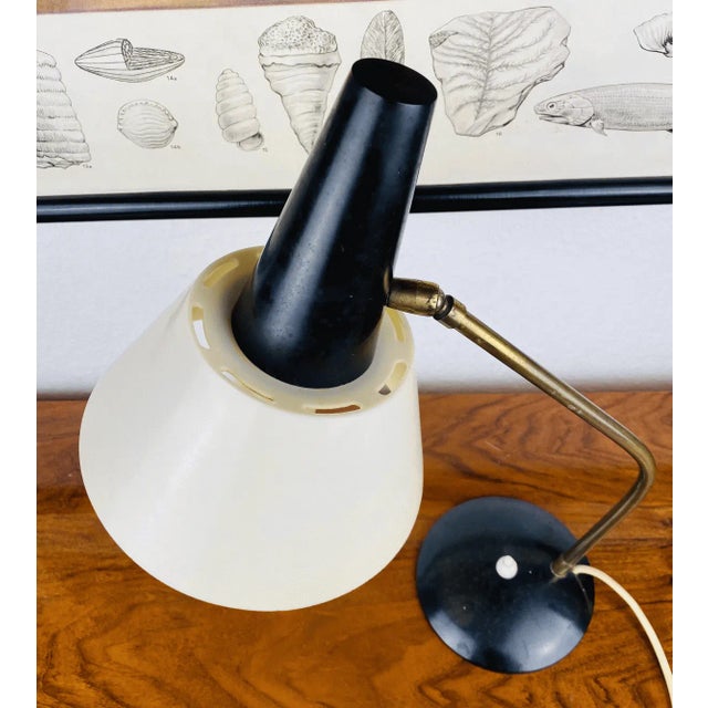 German Hoso Desk Lamp, 1950s, in Very Good conditions. Designed 1950 to 1959 I have official proof of authenticity such as...