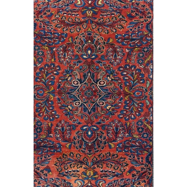 Antique Lillihan Rug 5'3'' x 6'6'' For Sale In New York - Image 6 of 12