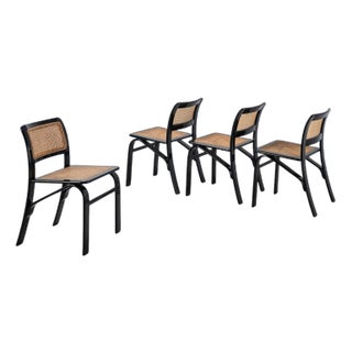 Pause Chairs by Mario Giannetti for Acerbis, 1980s, Set of 4 For Sale