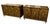 Wood Vintage William Doezema for Mastercraft Furniture Burl & Brass Sideboards - A Pair For Sale - Image 7 of 7