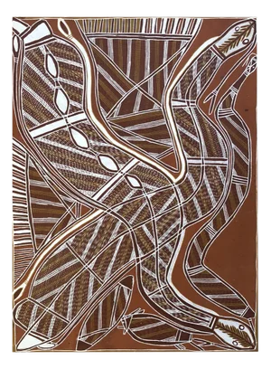 Peter Nabarlambarl, Oeuvre N ° 0843, 1998, Pigment on Paper