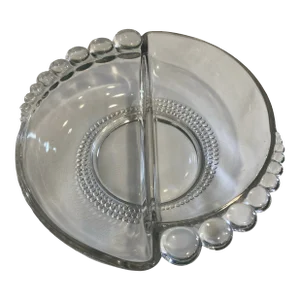 Vintage Duncan Miller Candlewick Divided Relish Dish