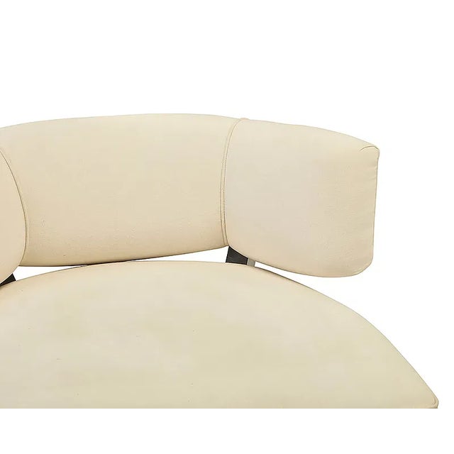 1980s Pair of William Haines Mid Century Modern Klismos Lounge Chairs For Sale - Image 5 of 7