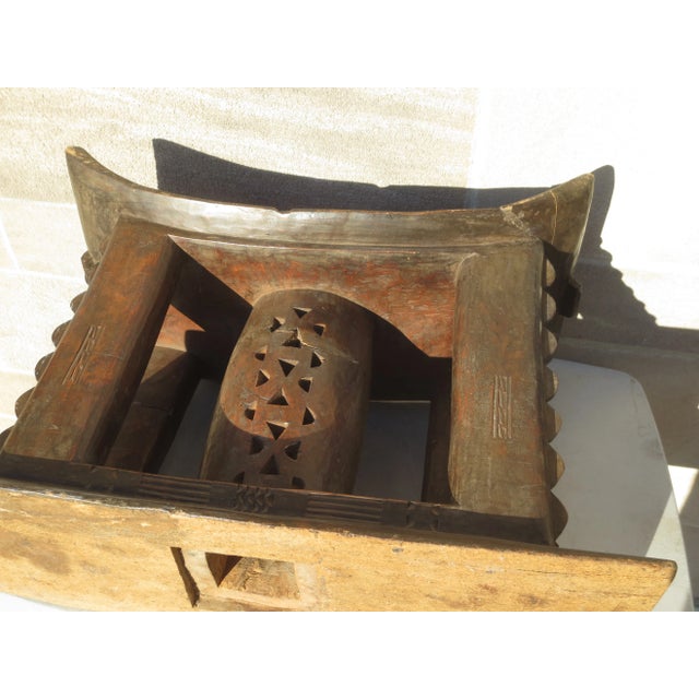 Antique Ashanti African Womens Stool For Sale - Image 9 of 11
