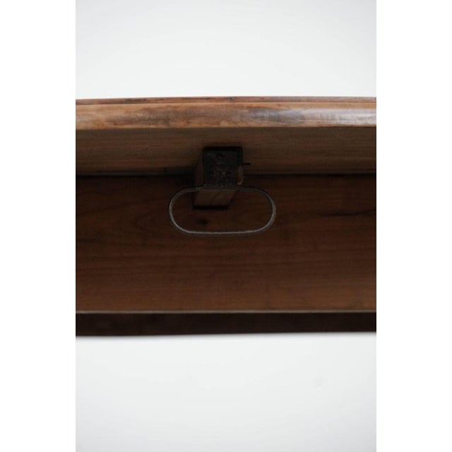 English Hanging Dining Table in Walnut For Sale - Image 9 of 18