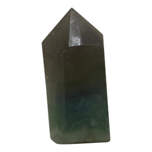 Wide Rainbow Fluorite Obelisk Tower