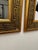 Pair of Vintage Traditional Neoclassical Greek Key Gold Finish Accent Wall Mirrors For Sale - Image 4 of 12