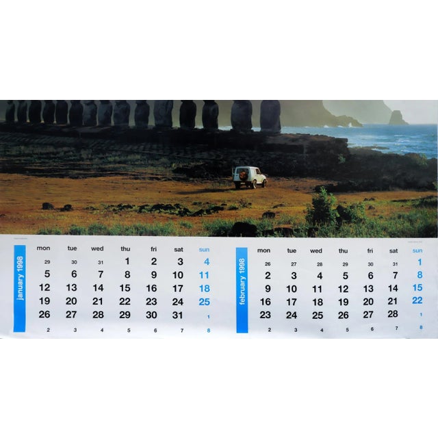1998 Dutch Travel Calendar, Klm Worldwide (Complete) For Sale - Image 6 of 9