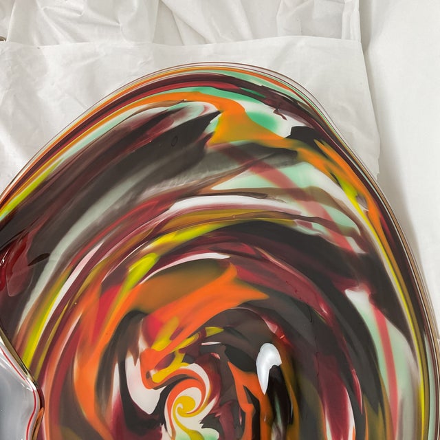 Monumental Murano Mid Century Art Glass For Sale - Image 4 of 16