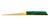 Mid-Century Modern Vintage Malachite Stone & Brass-Plated Letter Opener – Organic Modern / Hollywood Regency / Modernist For Sale - Image 3 of 9