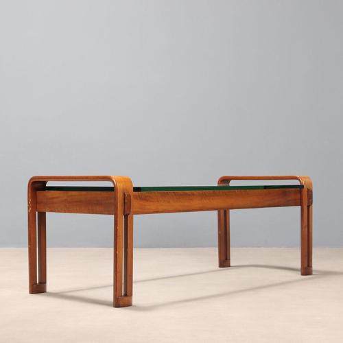 Brown Vintage Coffee Table, 1970s For Sale - Image 8 of 9