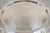 Mid 20th Century Vintage English Victorian Style Silver Plated Oval Platter Tray Crown Hallmark For Sale - Image 5 of 11