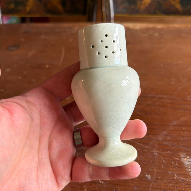 Antique Staffordshire Pearlware Pepper Pot, Circa 1830 For Sale - Image 4 of 10