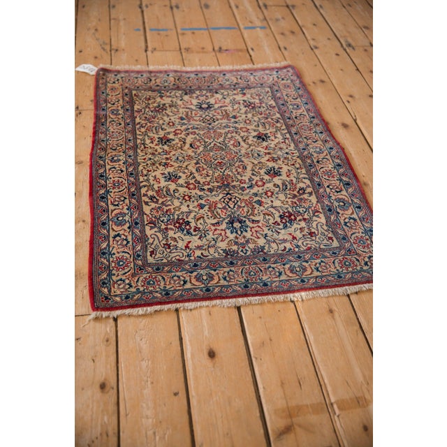 Vintage Isfahan Rug - 2'8" x 3'7" For Sale In New York - Image 6 of 11