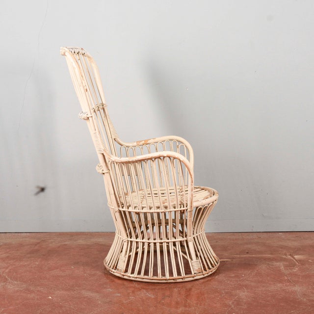 Armchair in Bamboo, 1960s For Sale - Image 13 of 18
