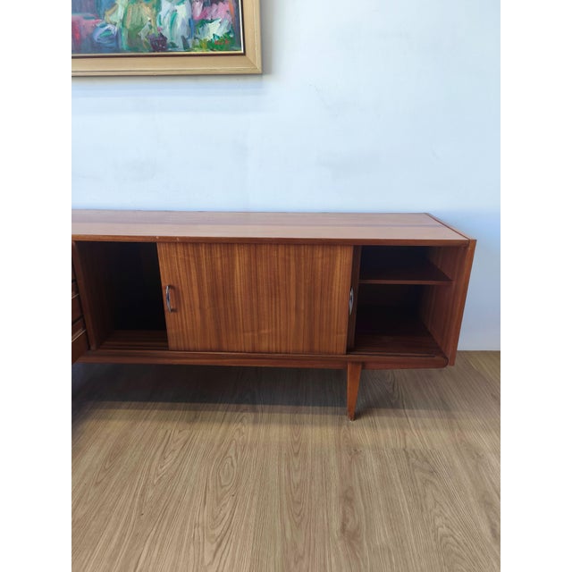 Minimalist Modern Wooden Buffet, 1970s For Sale - Image 4 of 18