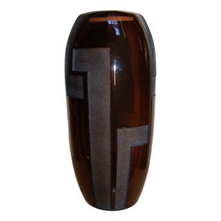 Obusal Vase with Inset Neck by Jean Luce, 1925 For Sale