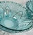 Late 20th Century Aquamarine Faceted Bowls- Set of Two For Sale - Image 5 of 9