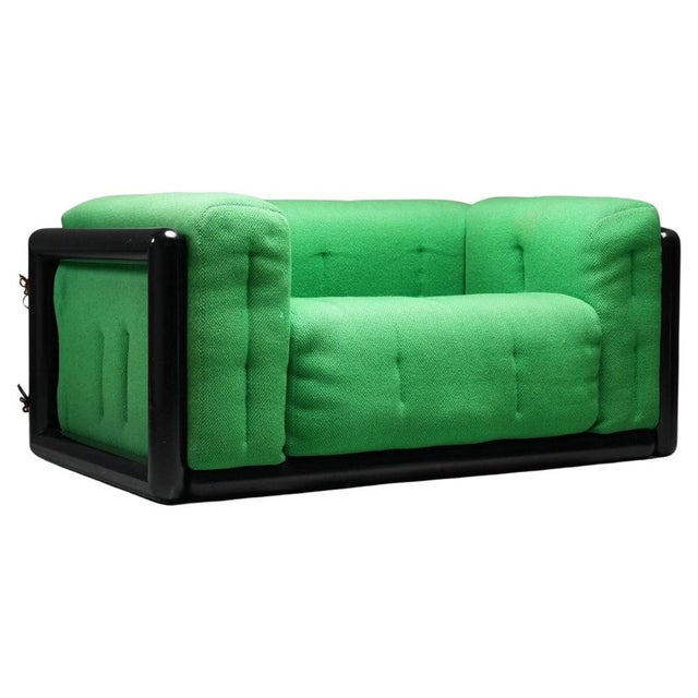 Cornaro Sofa in Iroko Wood by Carlo Scarpo for Gavina, Italy, 1970s For Sale - Image 11 of 11