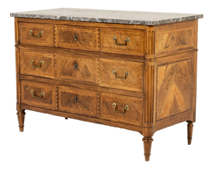 18th Century French Walnut Commode