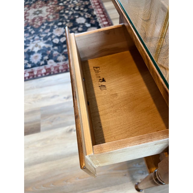 Ethan Allen Vintage Ethan Allen Side Table/Nightstand For Sale - Image 4 of 6