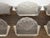 Metal Early 20th Century Art Deco Period Molded Glass Wall Sconces in Silvered Metal Mounts - Pair For Sale - Image 7 of 10