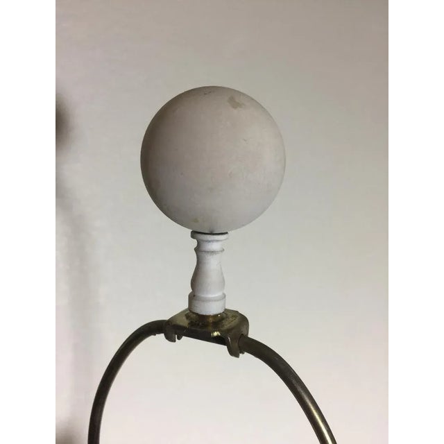 Vintage Mid Century Coral Stone Pyramid Floor Lamp For Sale - Image 10 of 12