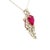 Early 21st Century 2.11 Carat Burmese Ruby Diamond Platinum Pendant Necklace, Gia Certified For Sale - Image 5 of 8