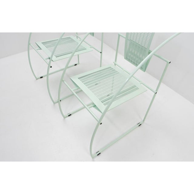 Metal Quinta Chairs by Mario Botta for Alias, 1980s, Set of 2 For Sale - Image 7 of 15