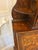 Antique Dutch Marquetry Walnut Bureau Bookcase, 1780 For Sale - Image 14 of 18