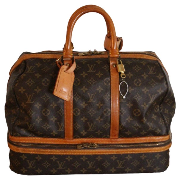 Large Louis Vuitton Boston Bag, 1970s For Sale