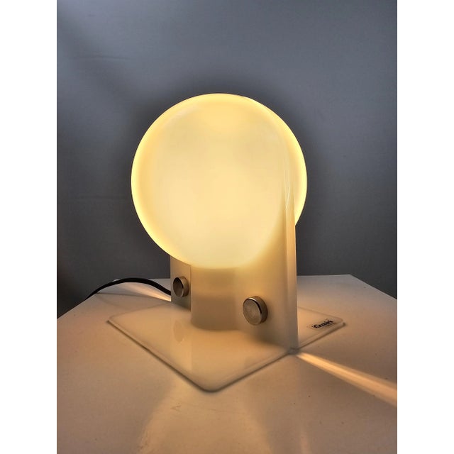 Guzzini Sirio Table Lamps by Guzzini for Brazzoli, 1970s, Set of 2 For Sale - Image 4 of 13