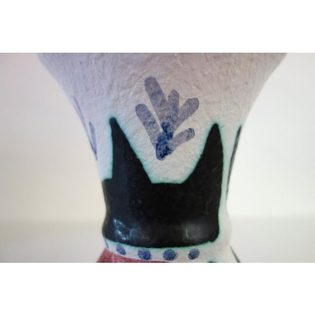 Ceramic Vase by Jacques Sagan for Vallauris, 1950s For Sale - Image 11 of 11