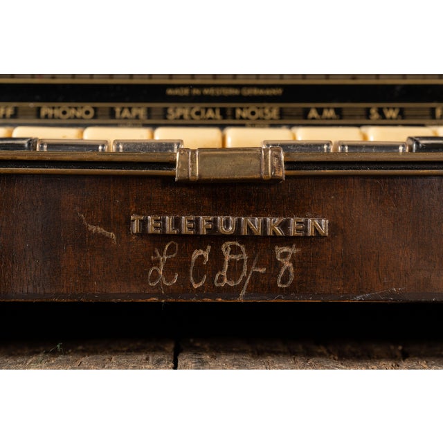 C. 1950 Working Telefunken Opus 7 Hi-Fi Tube Radio For Sale - Image 14 of 18
