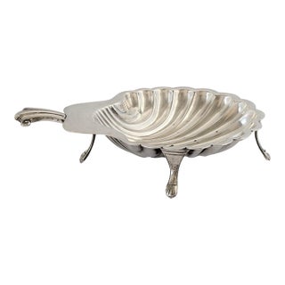Walker & Hall Silverplate Clam Shell Coin Dish For Sale