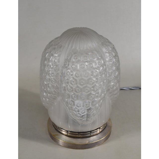 1920s French Art Deco Lamp by Simonet Freres & Dieupart - France For Sale - Image 6 of 15