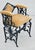 Art Deco Vintage Art Deco Cast Iron “Paradise Bird” Vanity Chair / Dressing Stool For Sale - Image 3 of 18