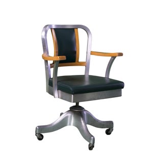 Shaw Walker Industrial Desk Chair For Sale