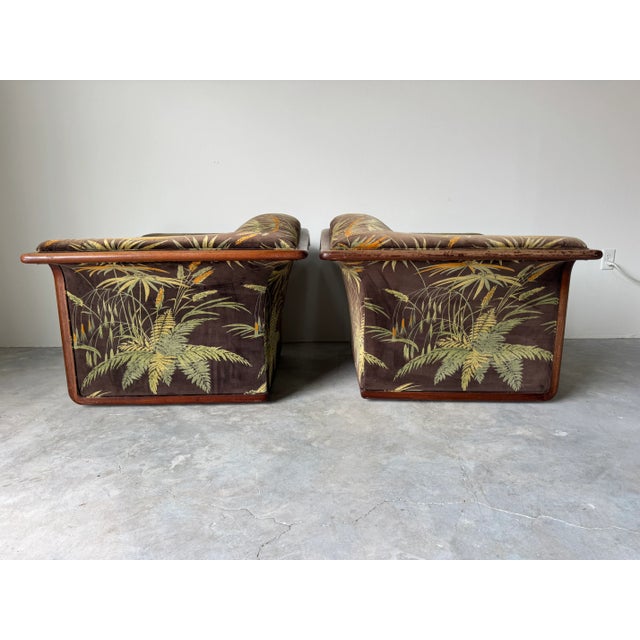 Pair of Mid-Century Scandinavian Tropical Lounge Chairs by Skandia International/Sold For Sale In Miami - Image 6 of 17