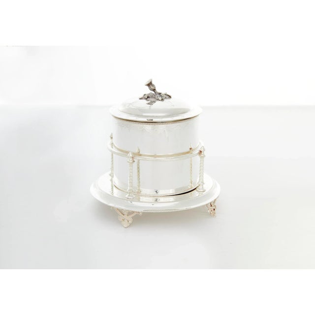 Antique English Sheffield Plate Barware / Tableware Piece For Sale - Image 12 of 13