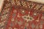 Kazak Rug 4′ X 5’4” Red Wool Tribal Hand-Knotted Oriental Carpet For Sale In Philadelphia - Image 6 of 12