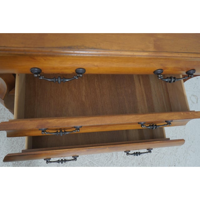 Continental Style Baroque Three Drawer Dresser Chest For Sale - Image 4 of 17